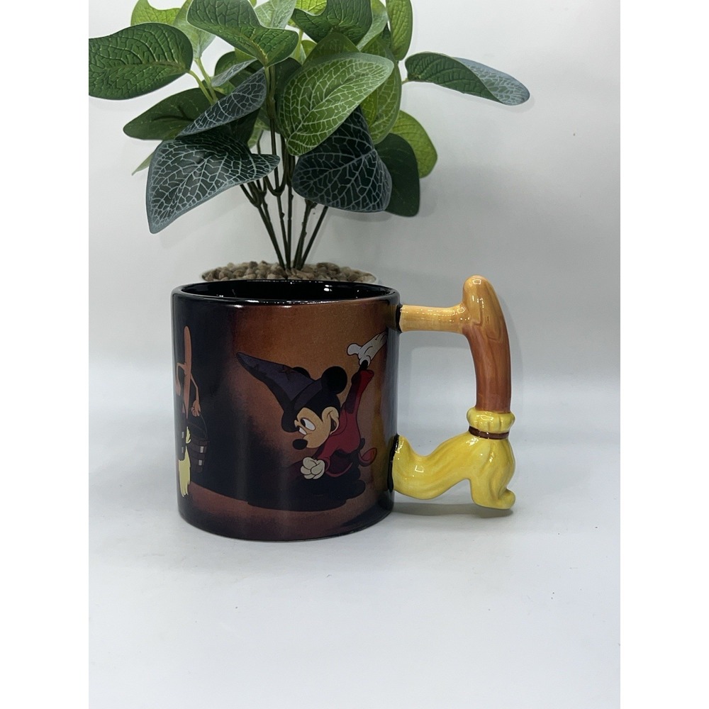 DISNEY FANTASIA - CERAMIC SCULPTED MUG - 20 OUNCES Rare Find!!! - Picture 2 of 9
